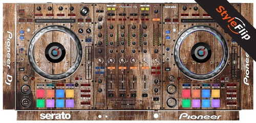 Pioneer ddj sz2 skin wood - pioneer,