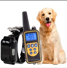 COLLARE X CANE 800M IMPERMEABILE TELECOMANDO CANI SCOSSA ELETTRICO ADDESTRAMENTO