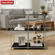 Scaffale Metallo,3-stöckiges Scaffale,Credenza & Mensola Immagazzinaggio,Concept