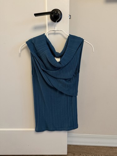Canotta nina ricci blu - blu, spalle