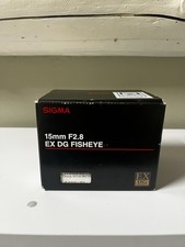 Sigma 15mm f/2.8 EX DG Fisheye