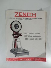 Zenith. Fabbrica bascule automatiche di precisione. Bilance, affettatrici, 1955?