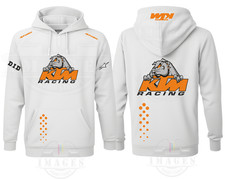 FELPA KTM RACING CON CAPPUCCIO HOODIE enduro motocross motorsport DOG