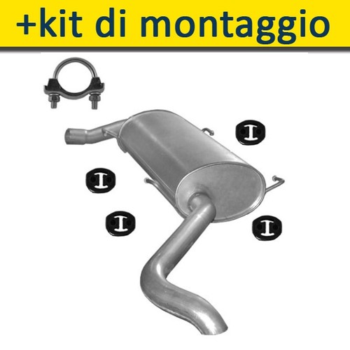Silenziatore marmitta - silenziatore,