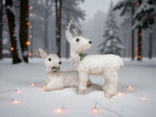 Set di 2 Renne Natalizie