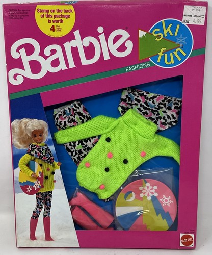 Barbie 1991 ski - 1991, fun
