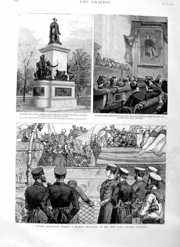 Vecchia stampa antica 1886