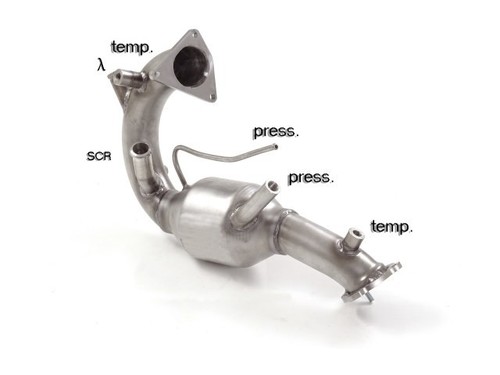 Catalizzatore ragazzon porsche - catalizzatore,