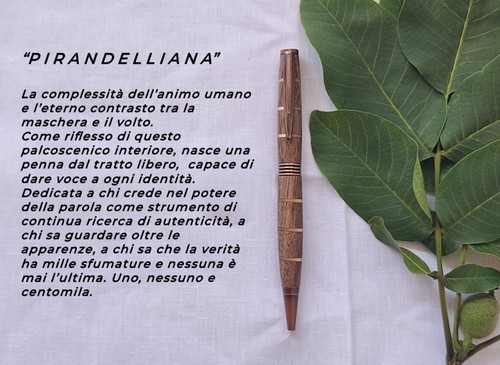 Penna artigianale legno di - artigianale,