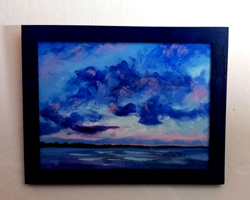 Flashy nuages huile - nuages",