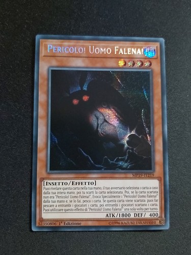 Pericolo uomo falena - pericolo!,