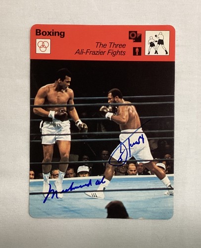 Autografo muhammad ali joe - autografo,