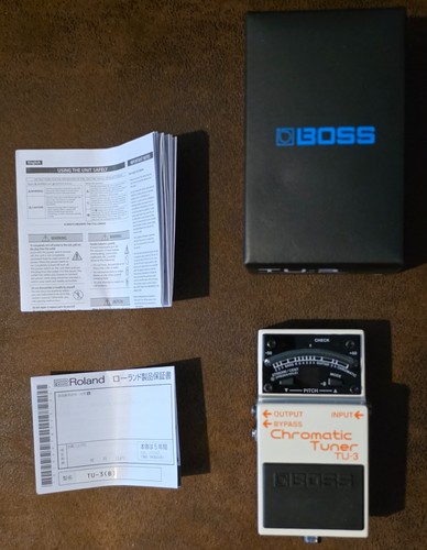Boss chromatic tuner - tu-3,
