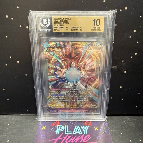 Gogeta bgs pristine mint - 10,