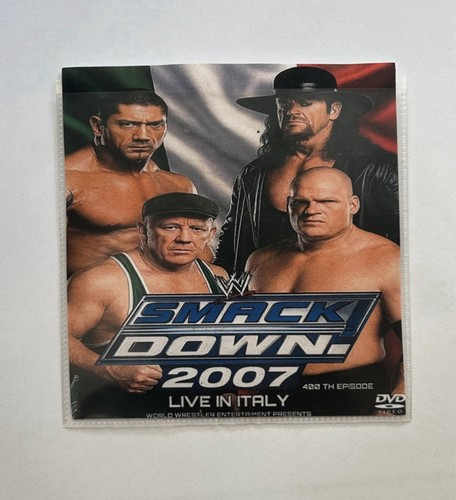 Dvd wwe smackdown 2007 - wwe, a