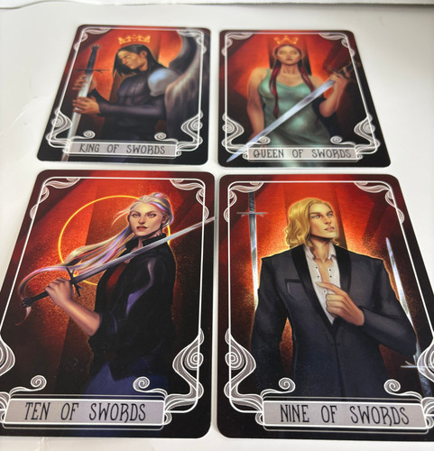 Four fairyloot tarot cards - four,