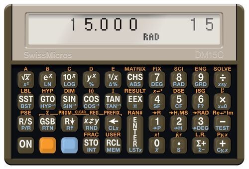Swissmicros dm15c calcolatrice - dm15c,