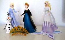 KINDER MAXI IT 2023  SET COMPLETO DISNEY FROZEN VDF 01 02 03 - 3 CARTINE 3CARDS