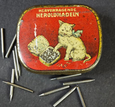 Antica scatola di latta con