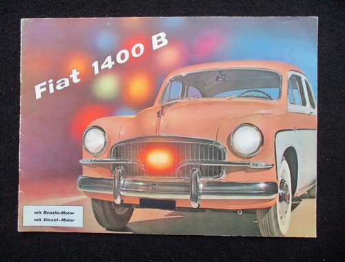 Fiat 1400 berlina benz - berlina,
