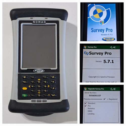 Trimble nomad spectra - trimble,