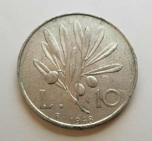 Italy 1948r lire km90 - 10, xf