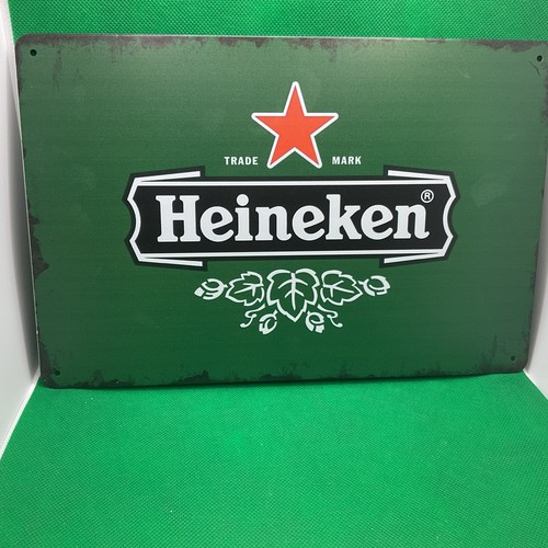 Heineken insegna in metallo - insegna,