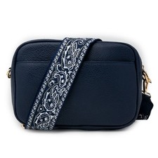 Borsetta tracolla tessuto blu ragazza da donna passeggio borsa piccola moda