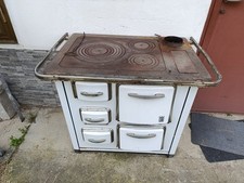 stufa a legna con forno usata