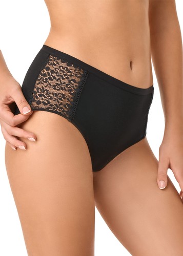 Slip midi pizzo cotone - slip,