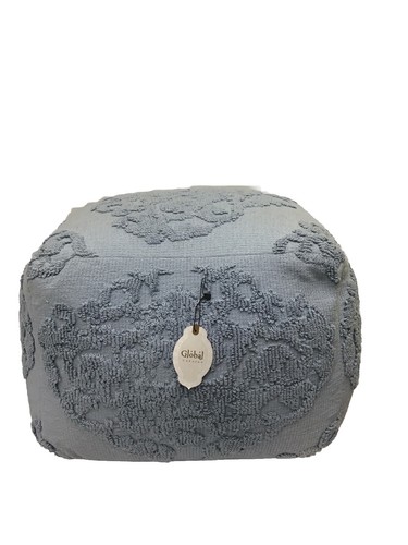 Pouf global caravan blu - pouf,