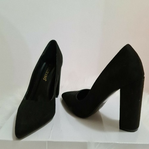 Décolleté donna nero tacco