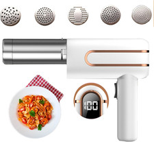 Macchina per Pasta Ricaricabile, Macchina per La Pasta Fresca Elettrica Senza Fi