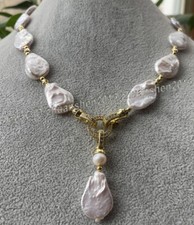 Collana con ciondolo perle