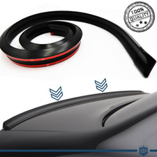 SPOILER Posteriore Alettone Compatibile con Dodge Nero Adesivo Flessibile tuning