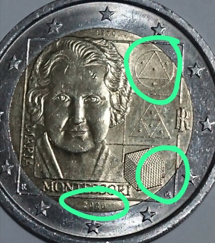 Moneta euro commemorativa - moneta, 2