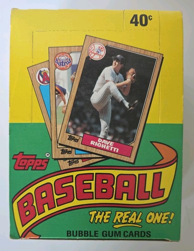 Topps baseball wax box - topps,