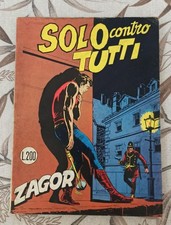 Zagor Zenit Gigante N°87 Solo Contro Tutti