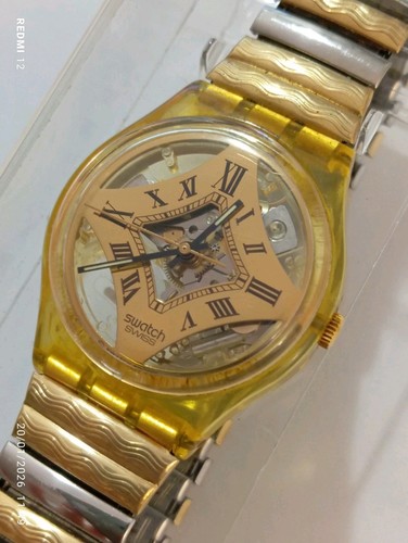 Swatch gk160 white onyx 1992 - swatch,
