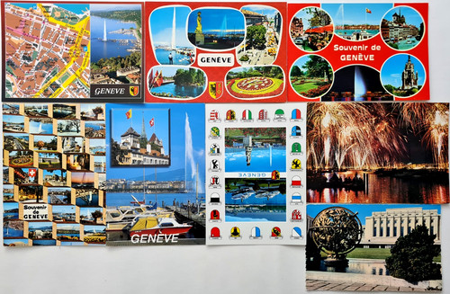 Cartoline ginevra geneve - ginevra,