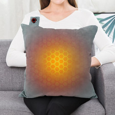 Cosy Cuscino Termico Con Tasca Scaldamani, Cuscino Riscaldato per Schiena Flanel