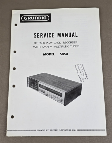 Manuale servizio grundig - servizio,
