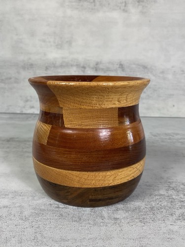 Vaso artigianale tornito in - vaso,