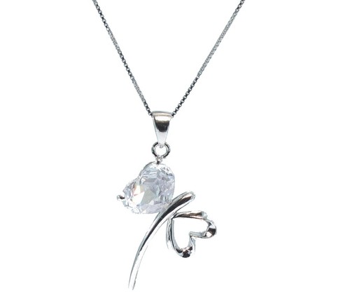 Collana catena argento 925 con - 925,