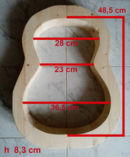 Forma per chitarra classica - classic guitar mold