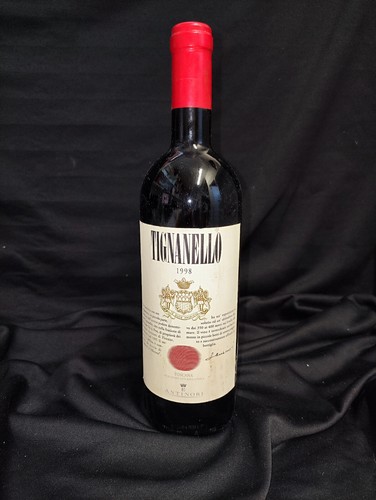 Vino tignanello 1998 antinori - vino,