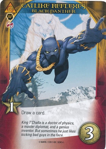 Black panther 2015 upper deck - panther,