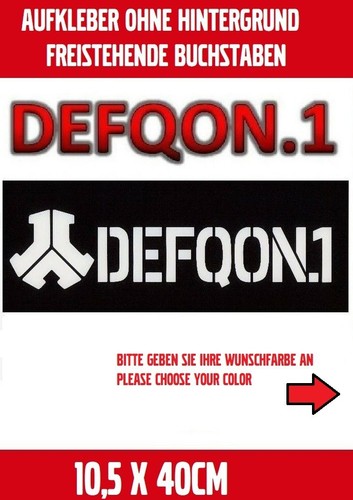 Defqon x 40 cm - 1,