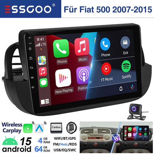 Per fiat 500 2007 - fiat, 2007-2015