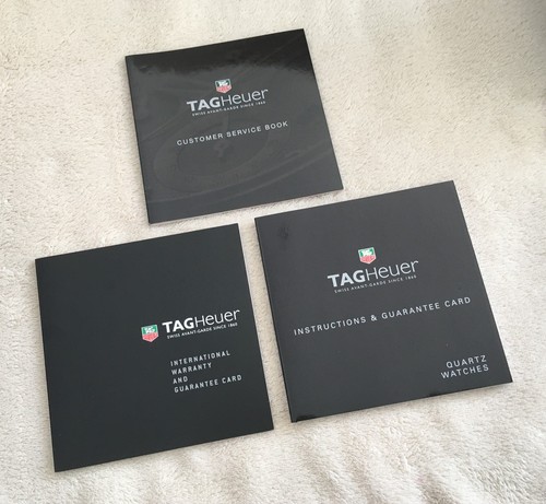 Tag heuer istruzioni quartz - tag,